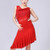 Latin Dance Dress Women Tassel Tango Dress Dance Skirt Dancewear