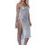 Sexy Perspective Mesh Gauze Strap Dress Swimsuit Cover-up