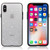 For iPhone X / XS Shimmering Powder PC Protective Back Cover Hard Case