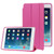 3-folding Naturally Treated Leather Smart Case with Sleep / Wake-up Function & Holder for iPad mini / mini 2 Retina