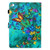 Colored Drawing Horizontal Flip PU Leather Case with Holder & Card Slot & Sleep / Wake-up Function