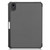 Custer Pure Color TPU Smart Leather Tablet Case with 3-Fold Holder & Pen Slot