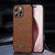 SULADA Shockproof TPU Hybrid Handmade Leather Phone Case