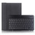 A13B Lambskin Texture Bluetooth Touch Keyboard Leather Tablet Case with Pen Slot
