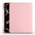 3-fold TPU Leather Smart Tablet Case with Pen Slot