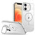 J2 High Transparent MagSafe Magnetic Frame Holder Phone Case