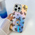 Electroplating Laser Butterfly Ring Holder Phone Case