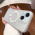 Dual-Side Frosted MagSafe Clear Phone Case