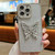Electroplated Glitter 3D Butterfly TPU Phone Case