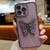 Electroplated Glitter 3D Butterfly TPU Phone Case