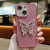 Electroplated Glitter 3D Butterfly TPU Phone Case