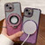 Gradient Glitter Diamond Plated Holder Magsafe Phone Case