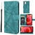 Skin Feel Geometric Lines Leather Phone Case
