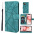 Skin Feel Geometric Lines Leather Phone Case