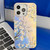 Electroplating Laser Flower Texture TPU Phone Case