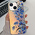 Electroplating Laser Flower Texture TPU Phone Case