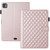 Rhombus Lattice Leather Smart Tablet Case