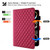 Rhombus Lattice Leather Smart Tablet Case
