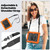 Silicone Hybrid PC Tablet Case with Shoulder Strap