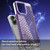 Hollow Matte Electroplated PC Heat Dissipation Phone Case