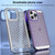 Hollow Matte Electroplated PC Heat Dissipation Phone Case