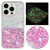 Transparent Frame Noctilucent Glitter Powder TPU Phone Case