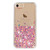 Transparent Frame Noctilucent Glitter Powder TPU Phone Case