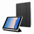 Carbon Fiber Clear Acrylic 3-Fold Leather Tablet Case