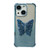 Electroplated Glitter 3D Butterfly Four-corner Shockproof TPU Phone Case