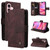 Skin Feel Multi-Card Wallet Zipper Leather Phone Case