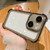 Clear Acrylic + TPU Shockproof Phone Case