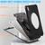 Rotation Handle Holder Silicone Hybrid PC Tablet Case