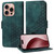 Embossed Rhombus Starry Leather Phone Case