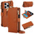 Crossbody Ring Multifunctional Wallet Leather Phone Case
