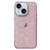 Love Pattern Diamond Lens Frame IMD Acrylic Phone Case