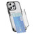 Card Holder Acrylic Hybrid TPU Phone Case