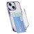 Card Holder Acrylic Hybrid TPU Phone Case