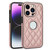 Rhombic Leather Back Cover Phone Case