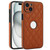 Rhombic Leather Back Cover Phone Case
