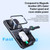T50 5-in-1 Magnetic Wireless Charger Phone Watch Earphone Charging Stand with Clock & Speaker
