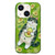 Illustration Graffiti Cat Pattern Double Layer LMD Phone Case