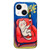 Illustration Graffiti Cat Pattern Double Layer LMD Phone Case