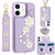 Crossbody Flower Pattern Leather Phone Case