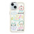 Clear Illustration Graffiti Pattern TPU + PC Phone Case