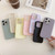 Macaroon Tile Stripe TPU Hybrid PC Phone Case
