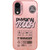 English Label Double-sided Frosted Phone Case