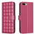 Square Texture Leather Phone Case