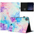 Marble Litchi Leather Smart Tablet Case