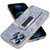 Denim Pattern Electroplated Push-pull Bracket Cooling Phone Case