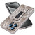 Denim Pattern Electroplated Push-pull Bracket Cooling Phone Case